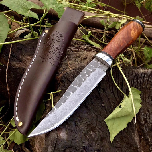 11" MILITARY Tactical Hunting Survival Fixed Blade Hunting Knife w/ Comfortable Grip