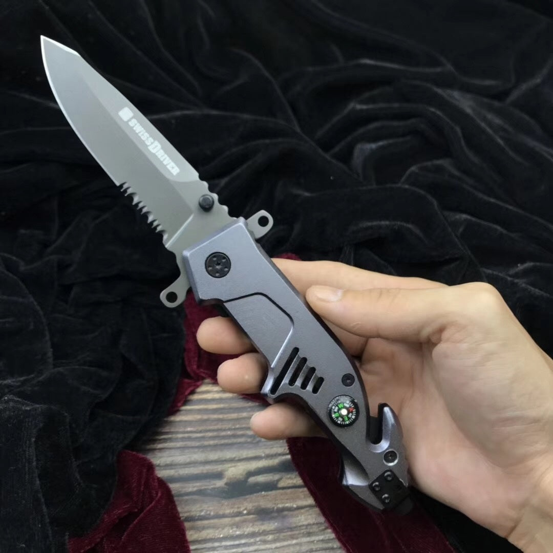 Swiss Outdoor Portable Swiss Army Knife Multi-function Knife High Hardness Hunting Camping knife