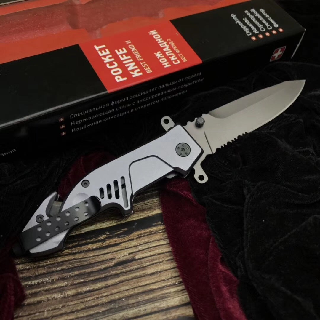 Swiss Outdoor Portable Swiss Army Knife Multi-function Knife High Hardness Hunting Camping knife