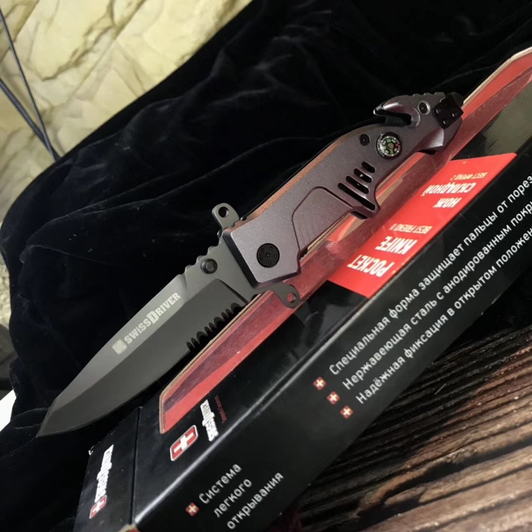 Swiss Outdoor Portable Swiss Army Knife Multi-function Knife High Hardness Hunting Camping knife