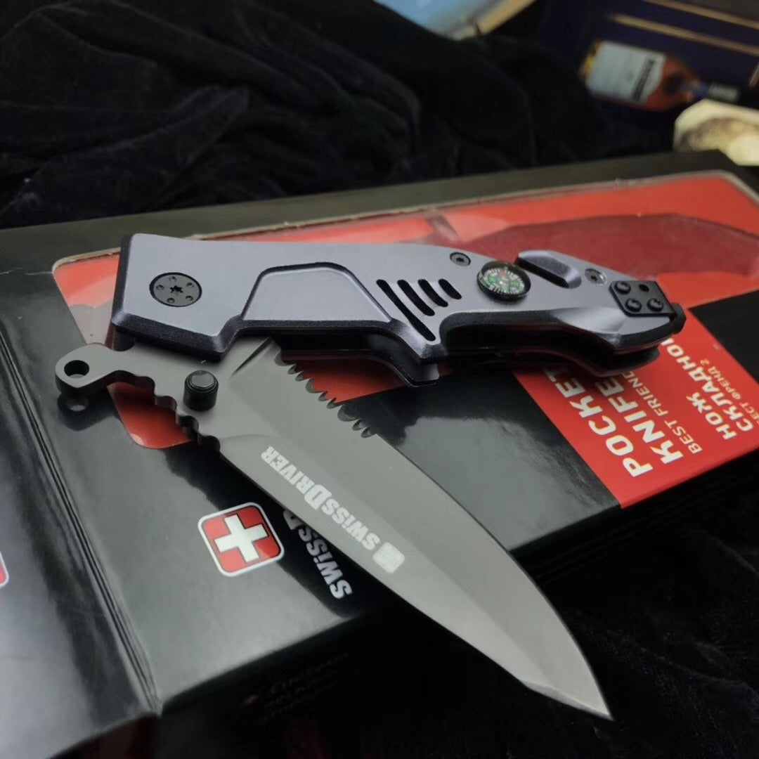 Swiss Outdoor Portable Swiss Army Knife Multi-function Knife High Hardness Hunting Camping knife