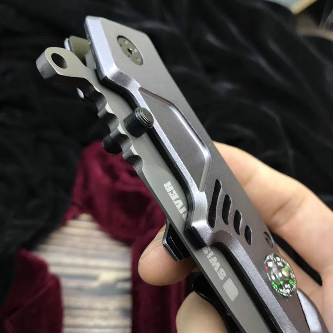 Swiss Outdoor Portable Swiss Army Knife Multi-function Knife High Hardness Hunting Camping knife