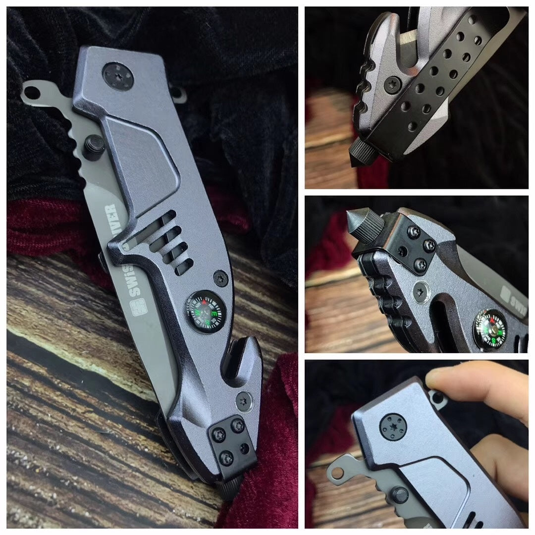 Swiss Outdoor Portable Swiss Army Knife Multi-function Knife High Hardness Hunting Camping knife