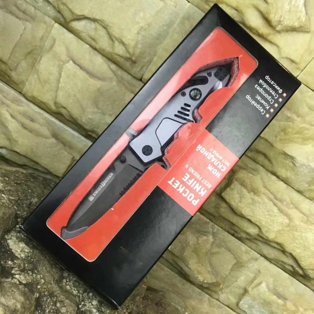 Swiss Outdoor Portable Swiss Army Knife Multi-function Knife High Hardness Hunting Camping knife