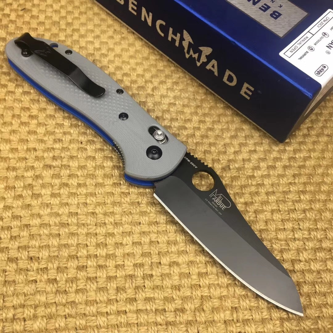 BENCHMADE High Hardness Outdoor Wilderness Household Fruit Cutter Small Folding Knife Wild Portable Sharp Folding Knife