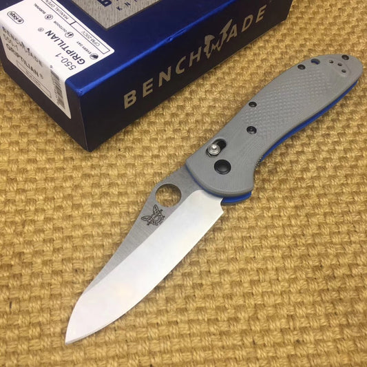 BENCHMADE High Hardness Outdoor Wilderness Household Fruit Cutter Small Folding Knife Wild Portable Sharp Folding Knife