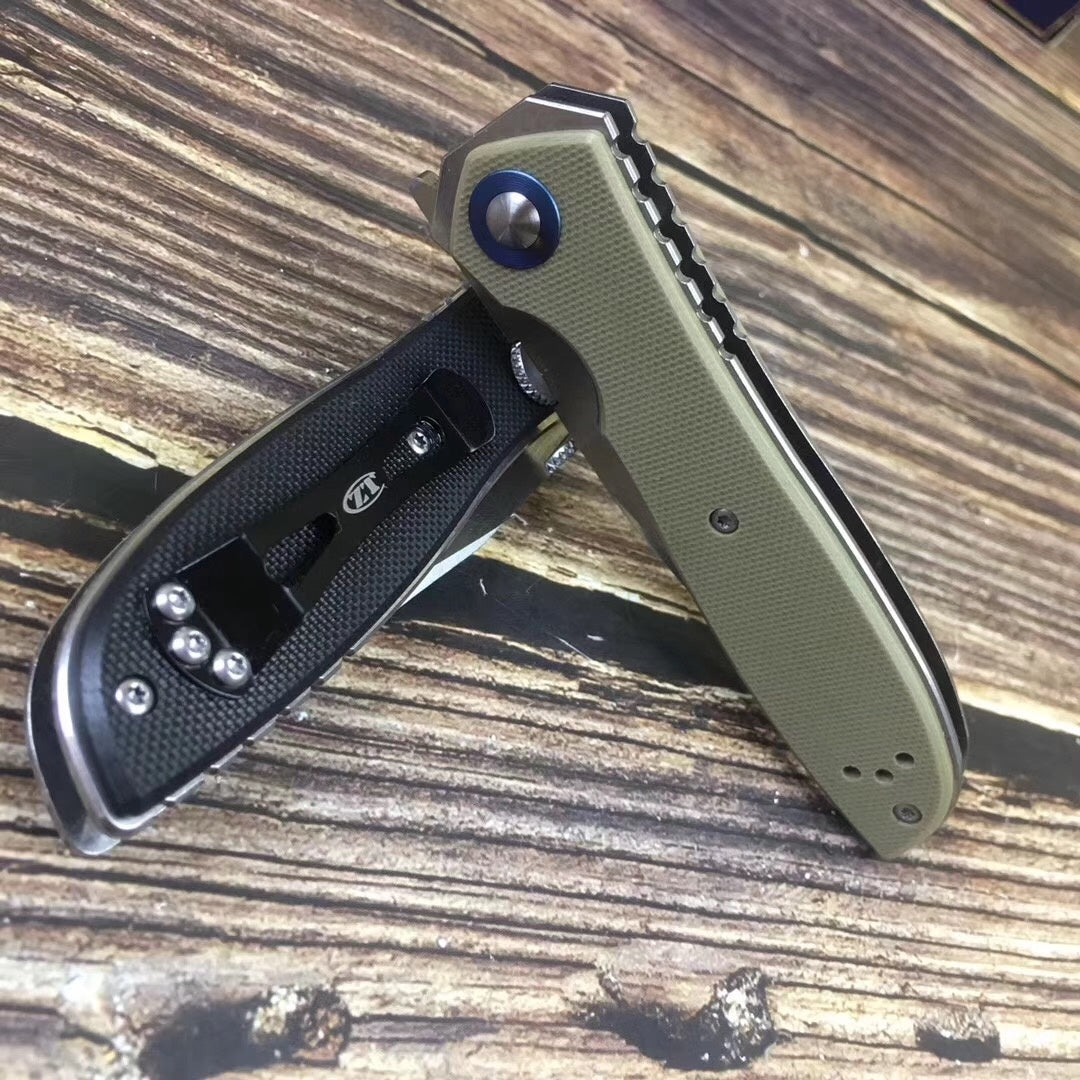 Zero Tolerance ZT Tactical Knife AUTO Folding Blade EDC Survival Knives Spring Assist Knife Outdoor Camping Spring Open Hunting Knife