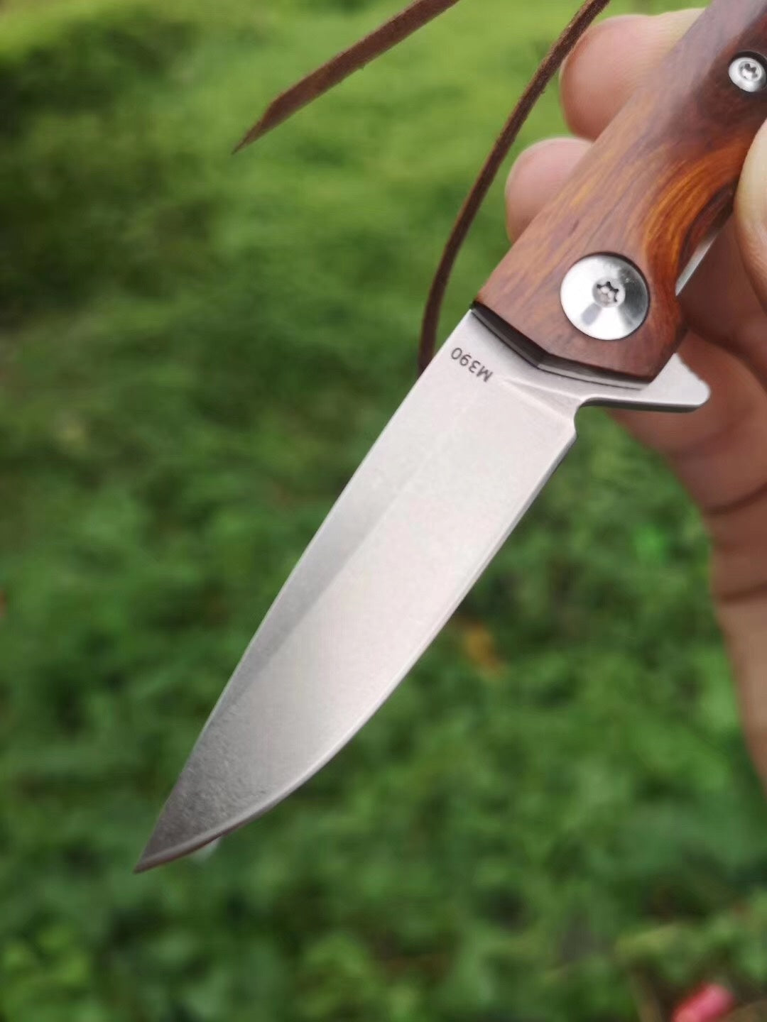Austrian powder steel M390, high hardness high-grade knife steel, ball bearing folding knife, survival tactical knife, folding hunting knife, carry mini outdoor knife