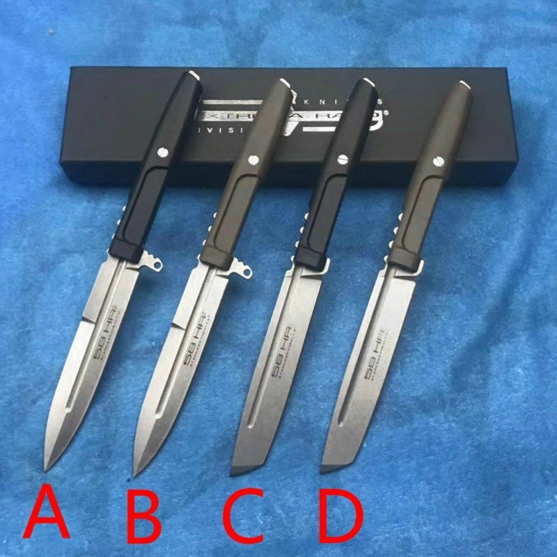 EXTREMA RATIO High quality outdoor survival knife survival knife wilderness knife essential self-defense fighting dagger 58HRC dagger camping EDC fixed blade outdoor hunting tool