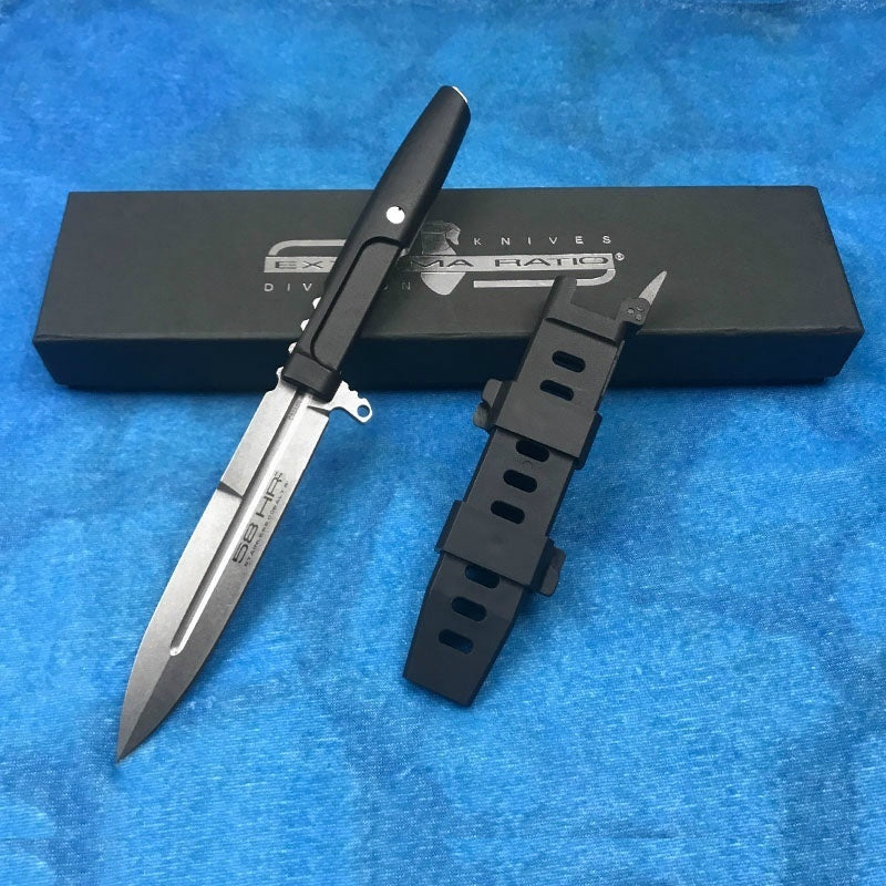 EXTREMA RATIO High quality outdoor survival knife survival knife wilderness knife essential self-defense fighting dagger 58HRC dagger camping EDC fixed blade outdoor hunting tool