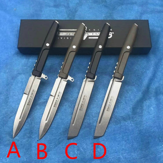 EXTREMA RATIO High quality outdoor survival knife survival knife wilderness knife essential self-defense fighting dagger 58HRC dagger camping EDC fixed blade outdoor hunting tool