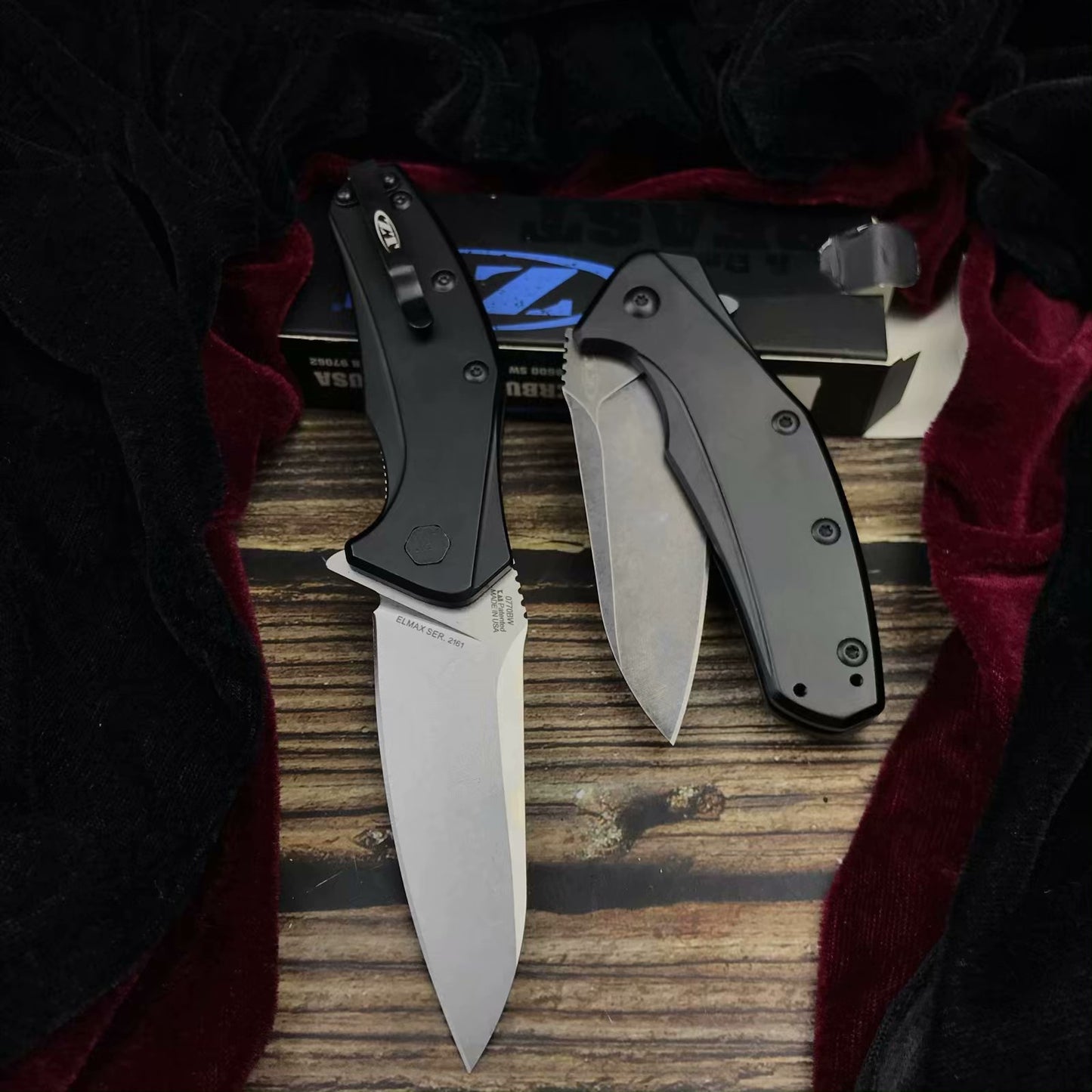 Zero Tolerance ZT Exquisite folding knife, 9cr18mov aluminum alloy steel military hunting survival tools