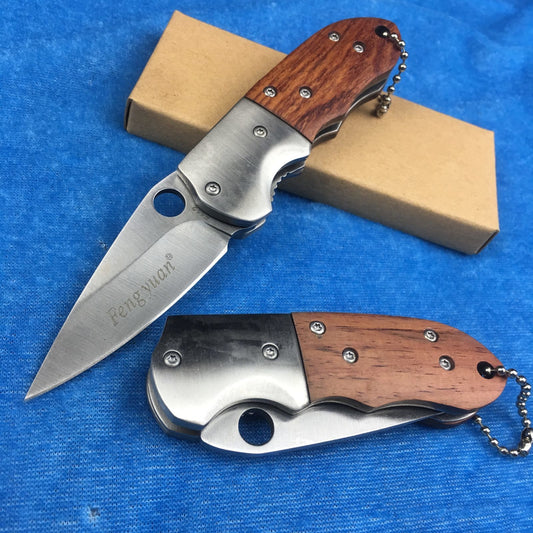 Outdoor folding Edc knife pocket mini tactical hunting, camping, fishing, key chain