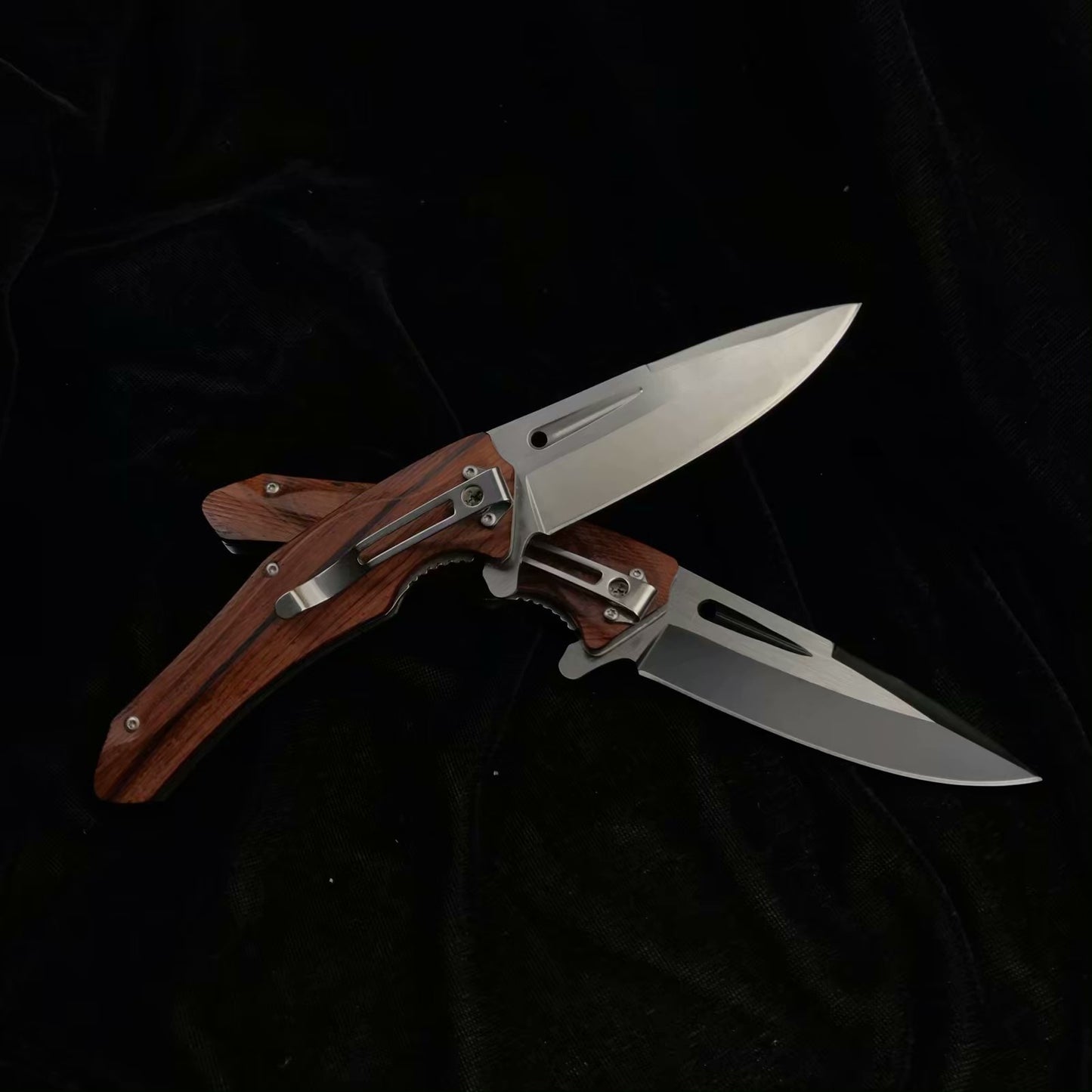 Assist open tactical folding pocket knife 5Cr13Mov outdoor tools portable camping knife