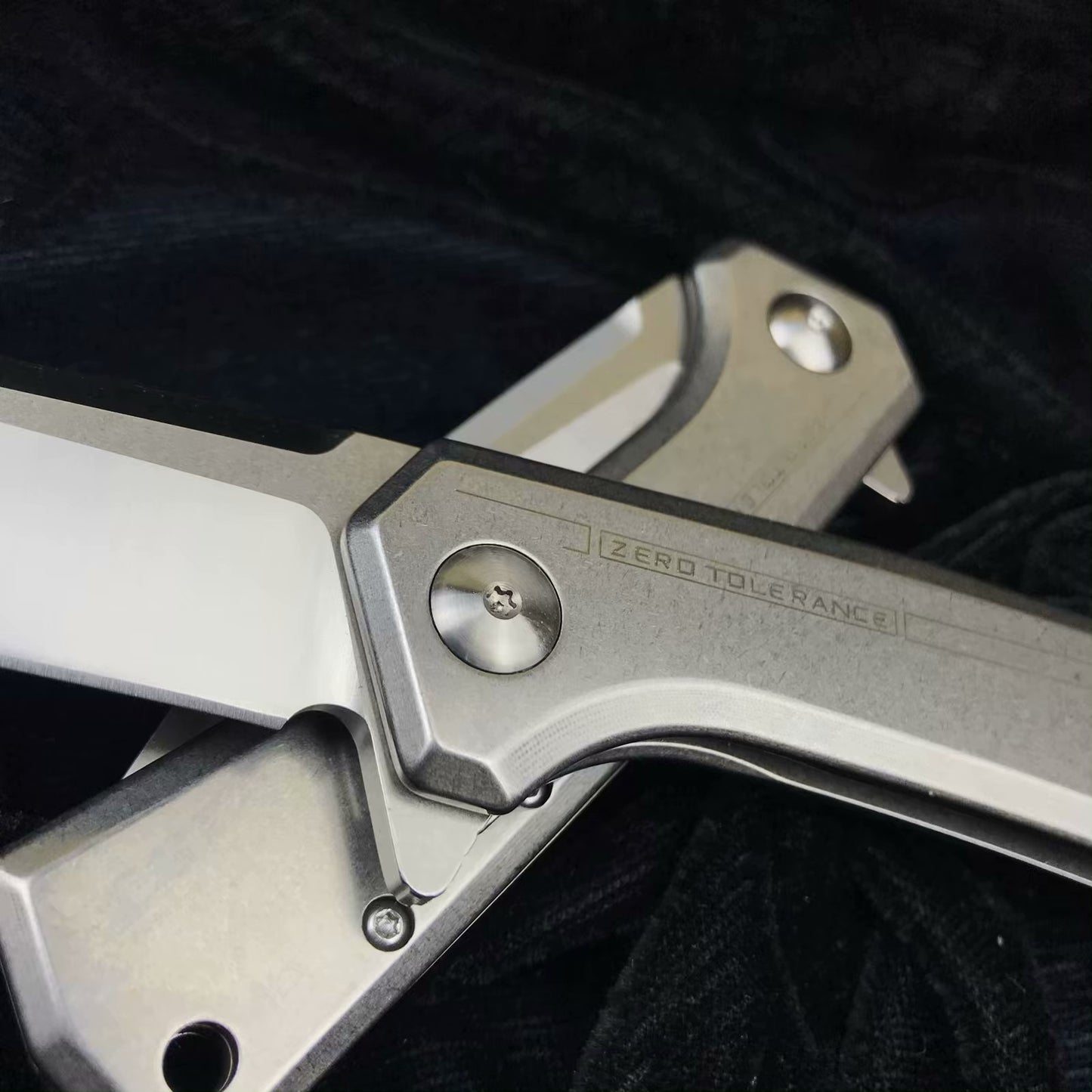 Zero Tolerance ZT New folding knife 58HRC stainless steel handle tactical knife bag camping tool quickly opens hunting knife survival knife