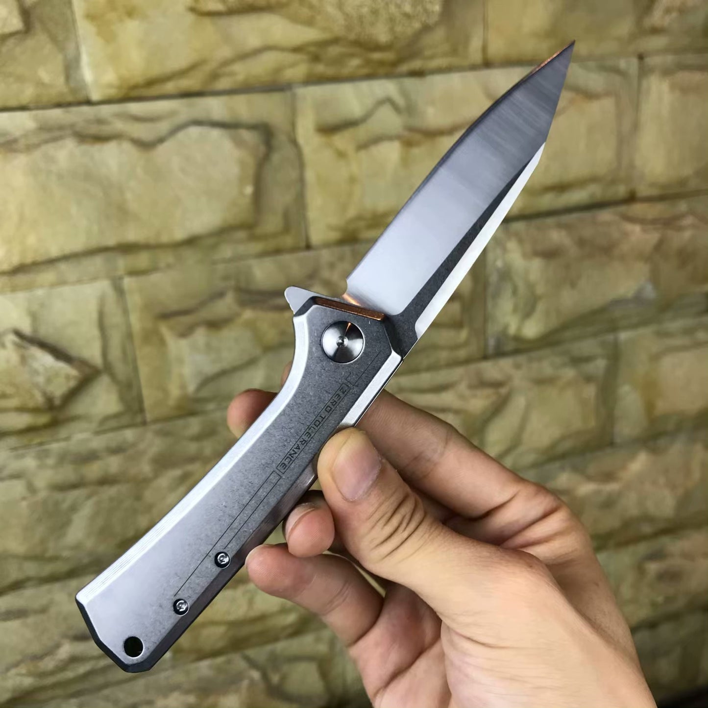 Zero Tolerance ZT New folding knife 58HRC stainless steel handle tactical knife bag camping tool quickly opens hunting knife survival knife