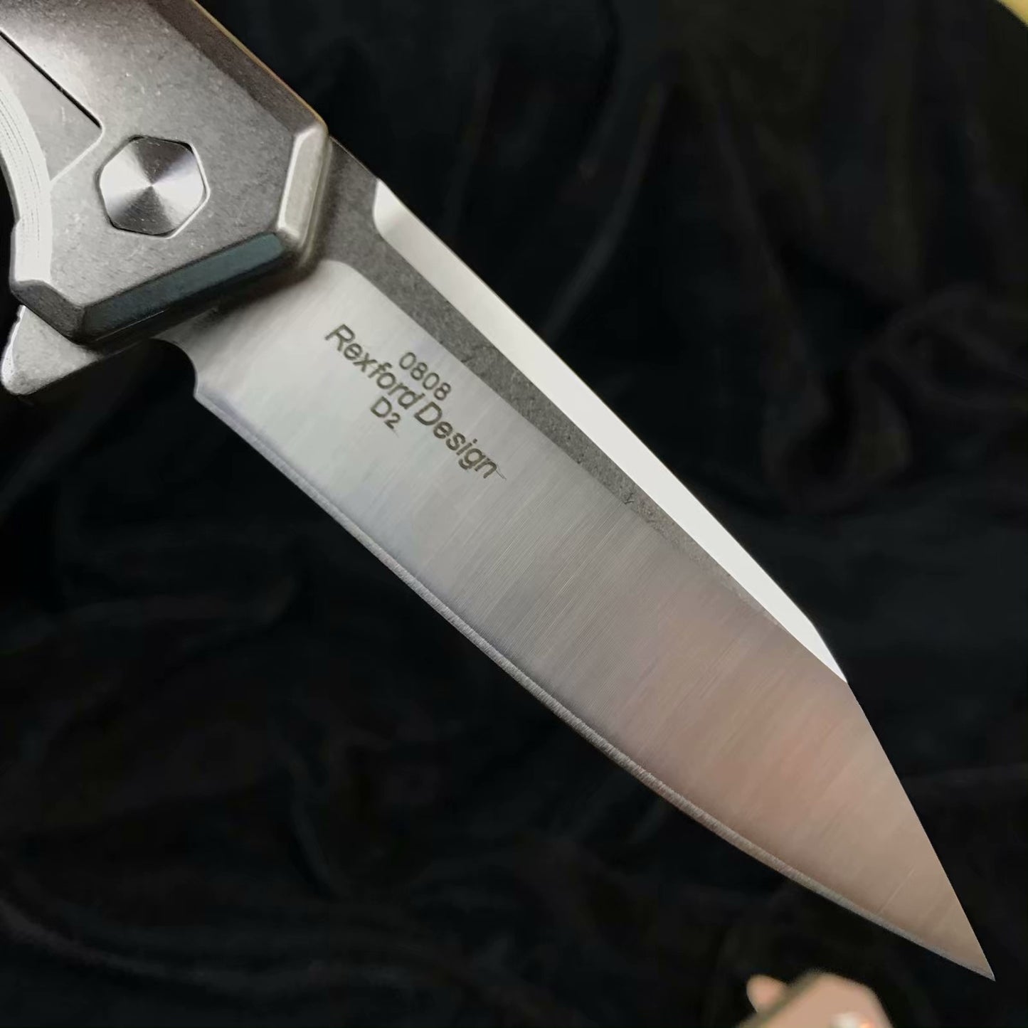 Zero Tolerance ZT New folding knife 58HRC stainless steel handle tactical knife bag camping tool quickly opens hunting knife survival knife