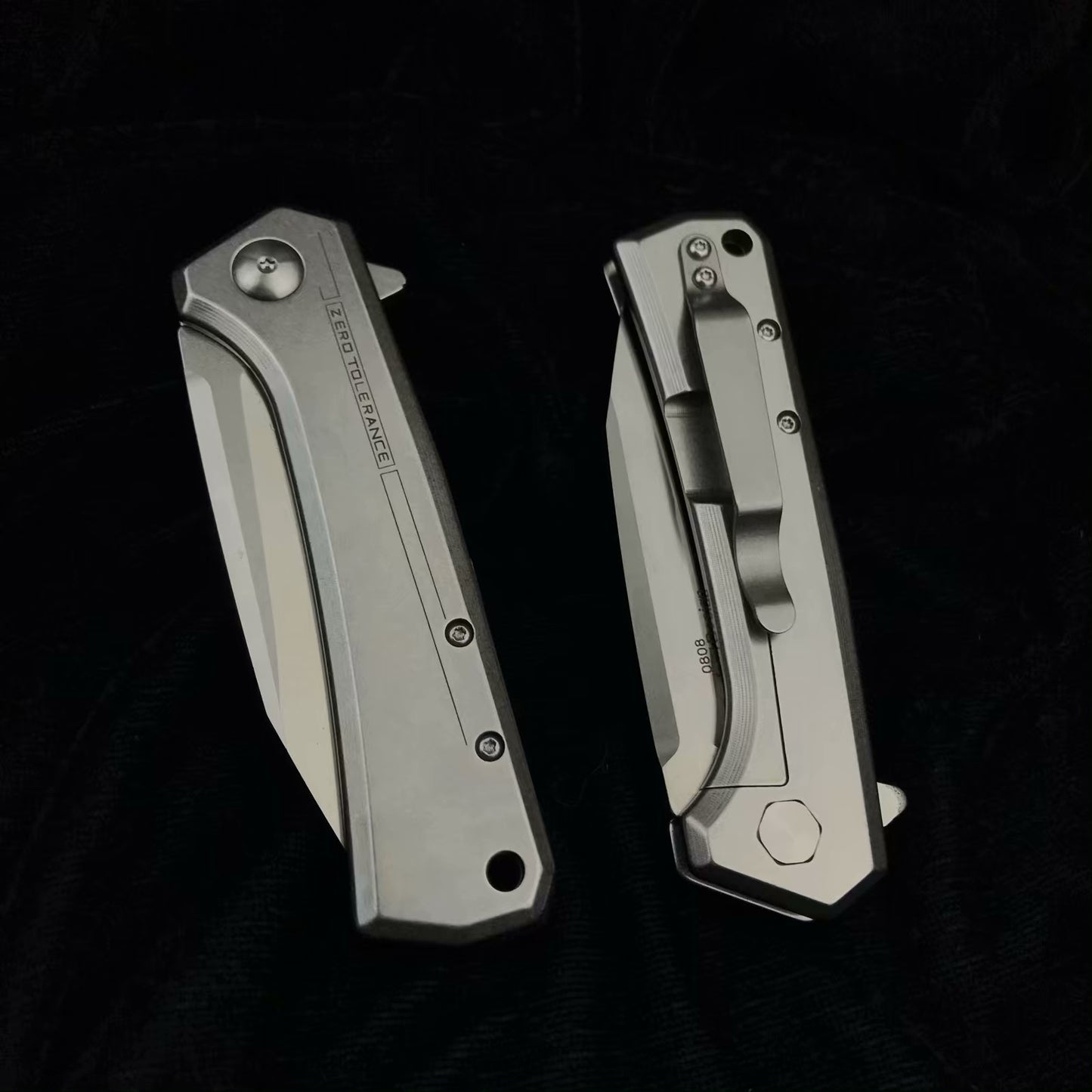 Zero Tolerance ZT New folding knife 58HRC stainless steel handle tactical knife bag camping tool quickly opens hunting knife survival knife