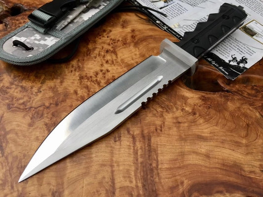 G10 tactical knife 58HRC fixed blade 8cr13mov survival and rescue tool, hunting knife, military knife corrosion resistant hunting and combat outdoor tools
