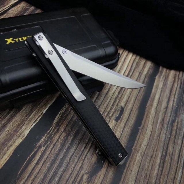 CRKT Tactical automatic EDC folding blade fixed blade 8cr13mov spring assisted knife camping hunting cutter collection