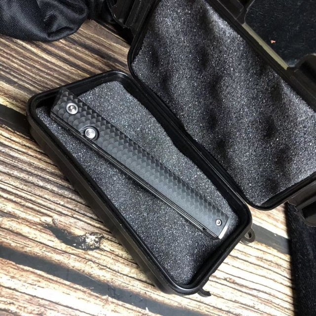 CRKT Tactical automatic EDC folding blade fixed blade 8cr13mov spring assisted knife camping hunting cutter collection