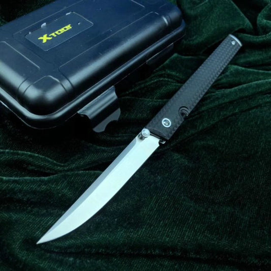CRKT Tactical automatic EDC folding blade fixed blade 8cr13mov spring assisted knife camping hunting cutter collection