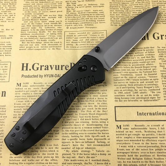 Schrade High quality stainless steel tactical survival folding knife 440C blade corrosion resistant outdoor camping hunting