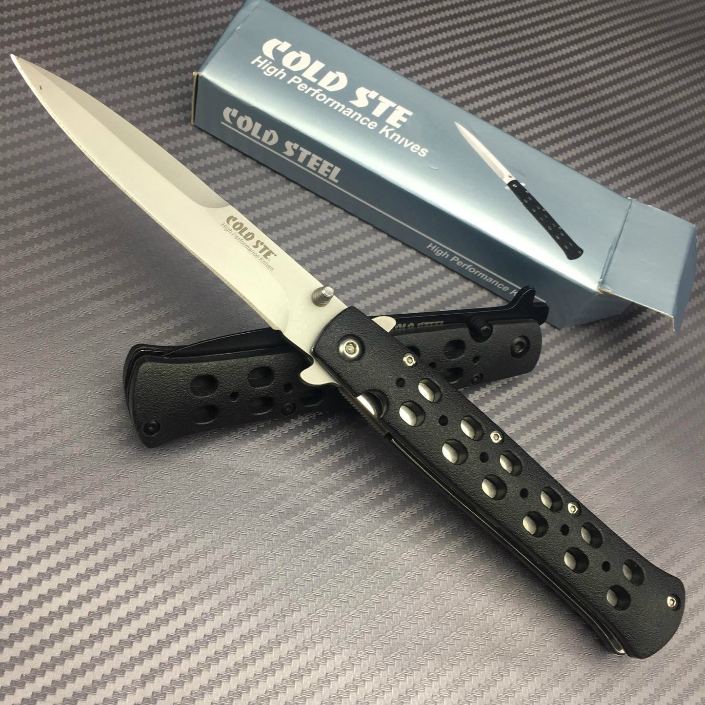 COLD STEEL High quality steel sheet +ABS engineered plastic sheet handle 440C stainless steel blade outdoor EDC knife tactical folding pocket knife hunter