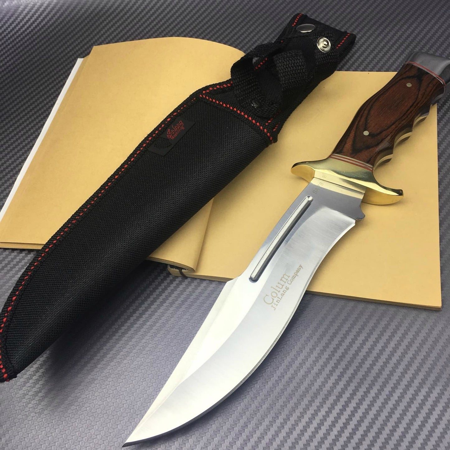 Columbia Tactical straight knife fixed blade 3CR13 tactical knife outdoor survival hunting camping knife EDC military dagger