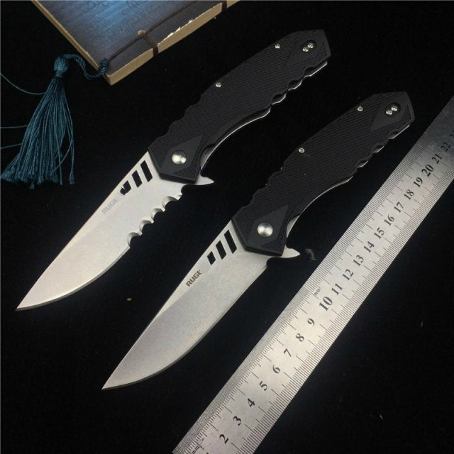 CRKT Outdoor camping folding knife 8cg14 blade material spring assisted opening folding pocket knife