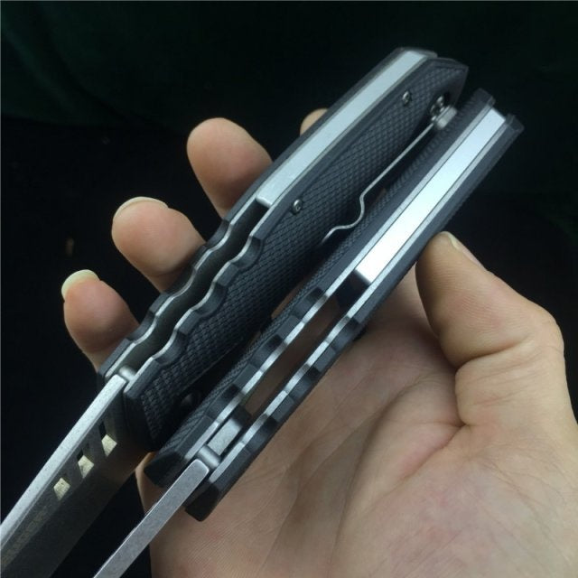 CRKT Outdoor camping folding knife 8cg14 blade material spring assisted opening folding pocket knife