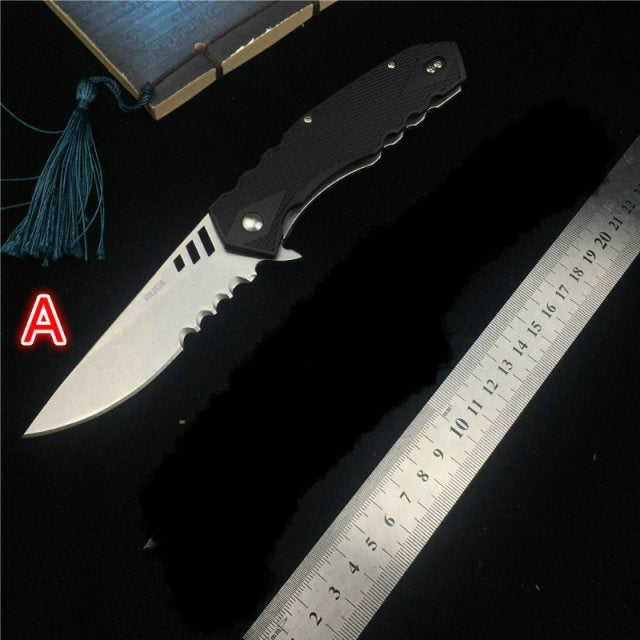 CRKT Outdoor camping folding knife 8cg14 blade material spring assisted opening folding pocket knife