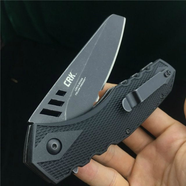 CRKT Outdoor camping folding knife 8cg14 blade material spring assisted opening folding pocket knife