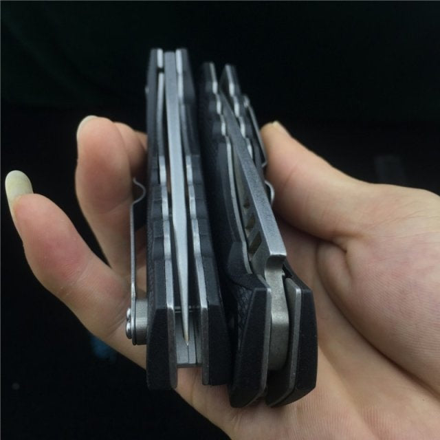 CRKT Outdoor camping folding knife 8cg14 blade material spring assisted opening folding pocket knife