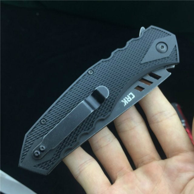 CRKT Outdoor camping folding knife 8cg14 blade material spring assisted opening folding pocket knife