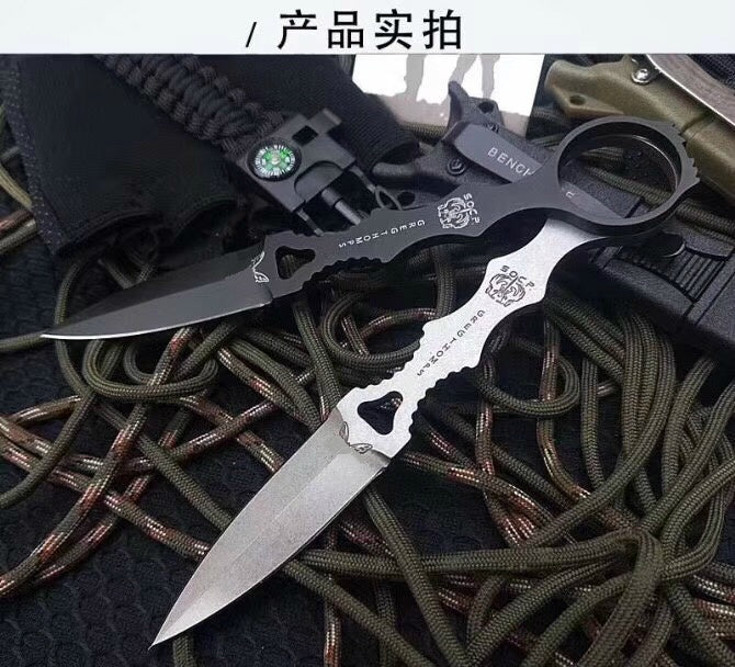BENCHMADE field survival defensive knife combat knife camping fixed blade knife fighting flying knife outdoor survival rescue tool
