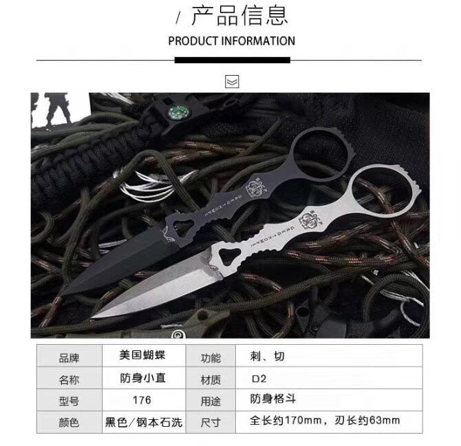 BENCHMADE field survival defensive knife combat knife camping fixed blade knife fighting flying knife outdoor survival rescue tool