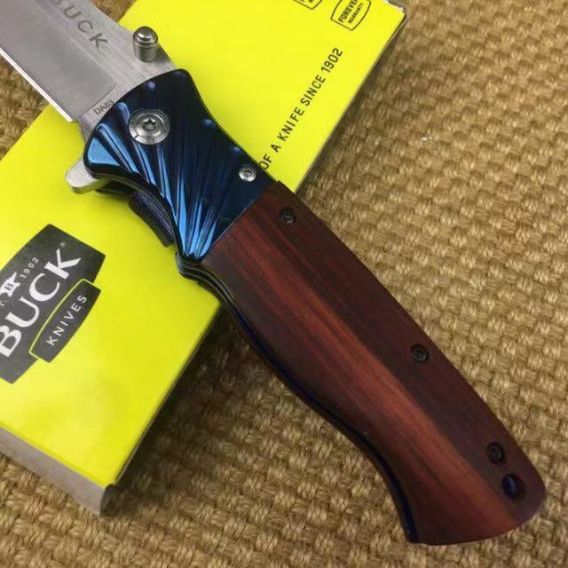 BUCK Outdoor camping survival knife 3CR13 multifunctional tactical rescue tool folding hunting