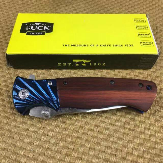 BUCK Outdoor camping survival knife 3CR13 multifunctional tactical rescue tool folding hunting