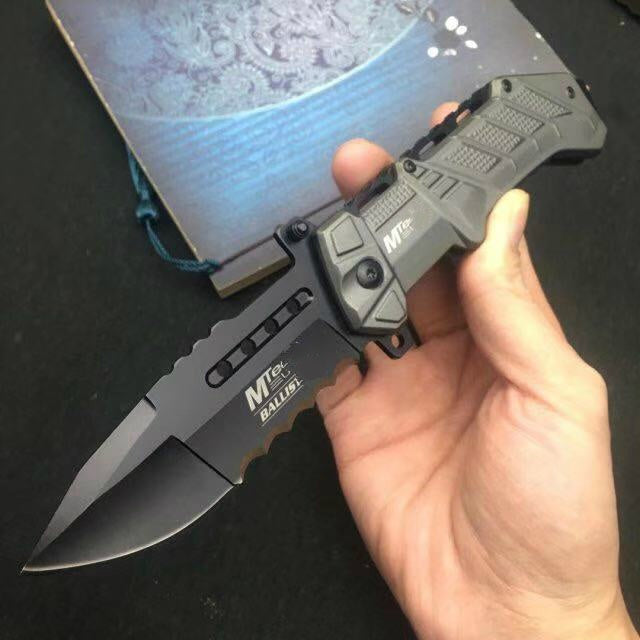 MTech Folding camping knife tactical rescue hunting knife 5Cr15Mov, handle outdoor survival EDC hand tool