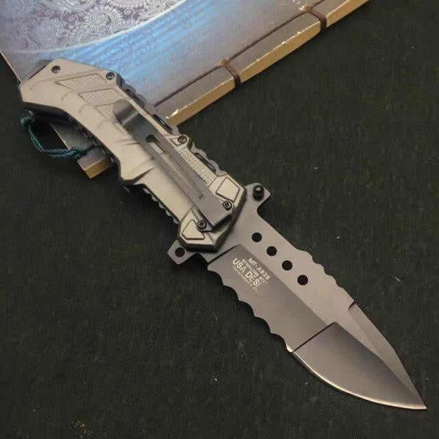 MTech Folding camping knife tactical rescue hunting knife 5Cr15Mov, handle outdoor survival EDC hand tool