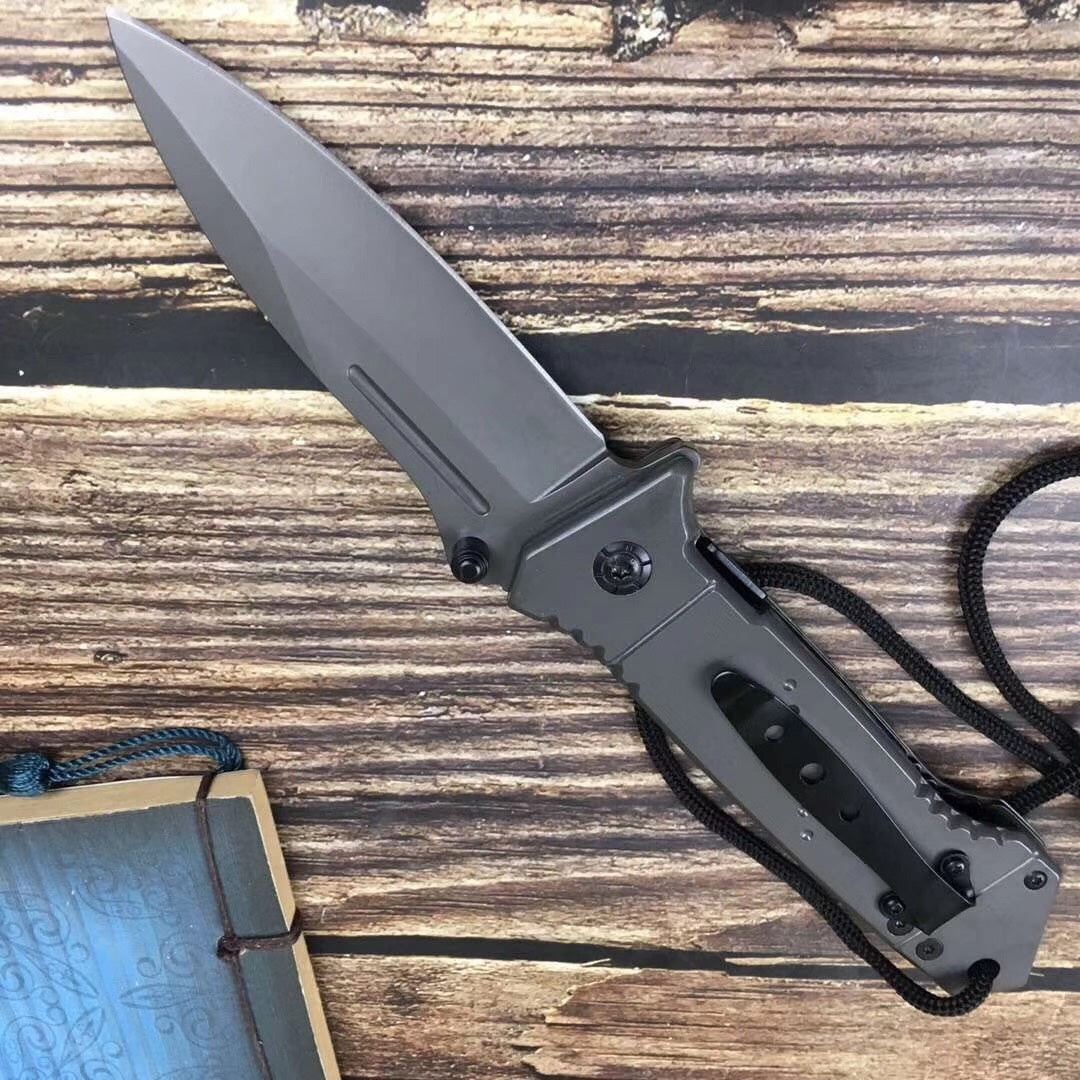 Browning Outdoor folding knife high hardness cutting tool 3Cr13Mov portable outdoor survival camping self-defense knife