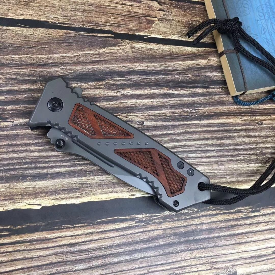 Browning Outdoor folding knife high hardness cutting tool 3Cr13Mov portable outdoor survival camping self-defense knife