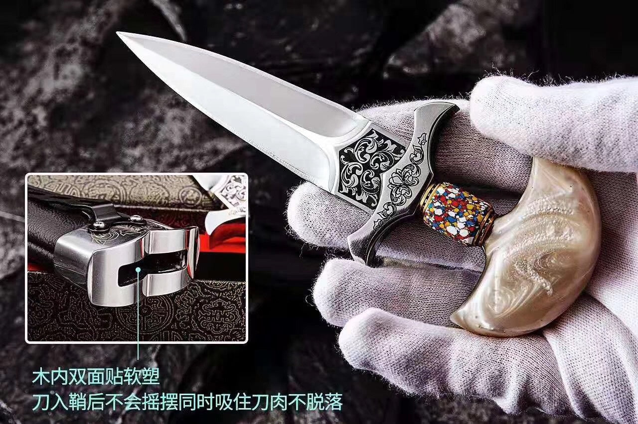 Hot selling portable mini outdoor tools saber outdoor survival first aid knife (push knife, hand drill, boxing knife, push dagger, t-handle knife) collectible gift for friends