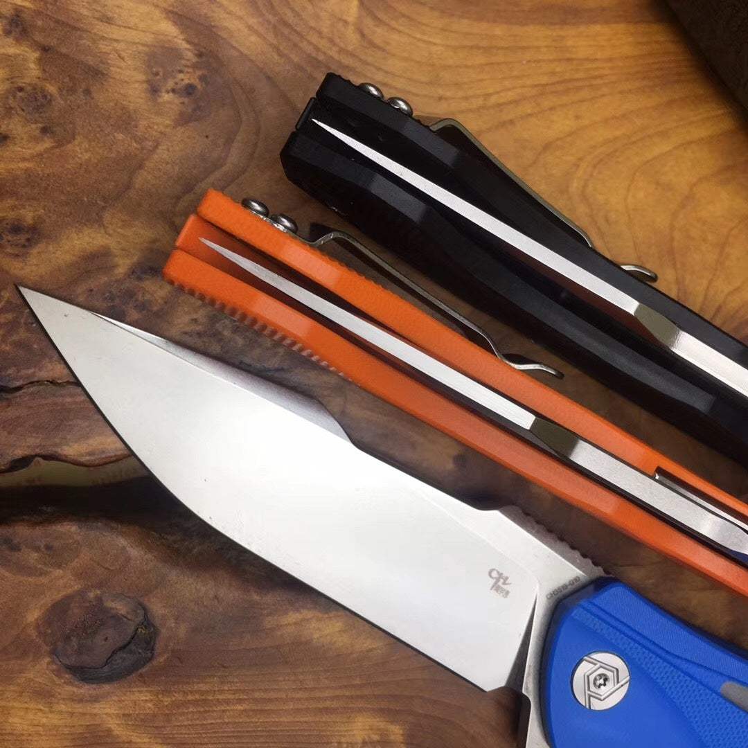 Outdoor Camping G10 Handle D2 steel Survival Knife AXIS-Assisted Folding Knife Multifunction Outdoor Tactical Rescue Tools Folding Hunting Knife
