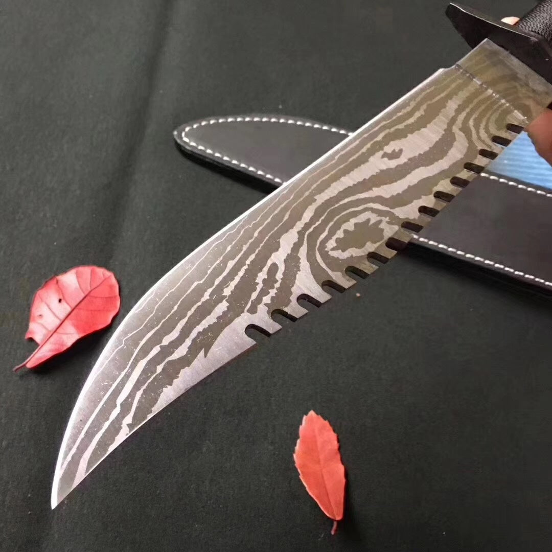 High hardness fixed blade tactical knife outdoor troops hunting knife survival equipment straight knife camping knife survival dagger knife