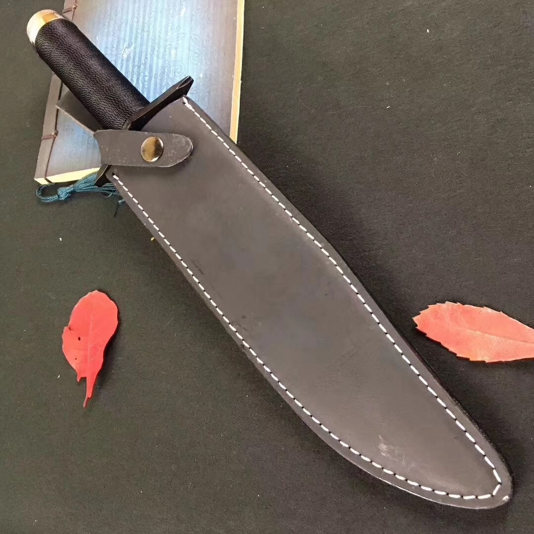 High hardness fixed blade tactical knife outdoor troops hunting knife survival equipment straight knife camping knife survival dagger knife