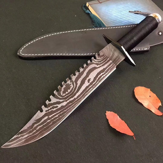 High hardness fixed blade tactical knife outdoor troops hunting knife survival equipment straight knife camping knife survival dagger knife