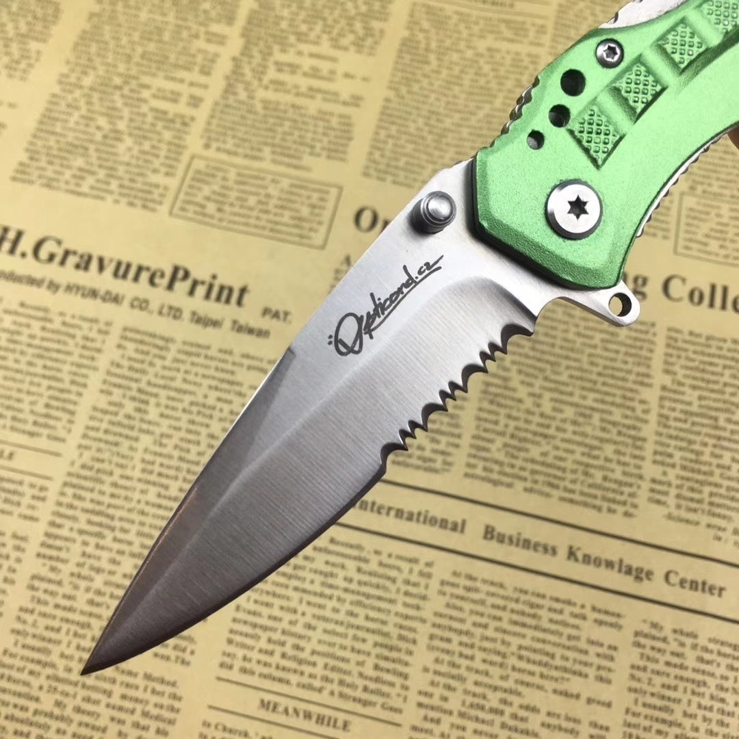 Gear cutters stainless steel handle cutters multifunctional tactical tools mini camping survival cutters