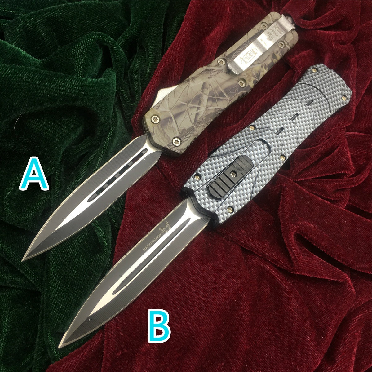 NEW Product Benchmade OTF AUTOMATIC Spring Assisted Tactical Knife Switchblade Outdoor Multitool Tanto Hunting Tools